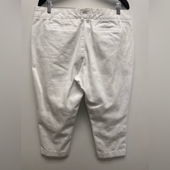Northern Reflections Studio White Cropped Jeans Size 14 - Picture 2 of 6